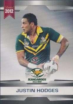 2012 ESP Limited Edition #5 Justin Hodges Front